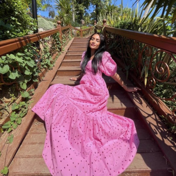 Pink Polka Dot Dresses
